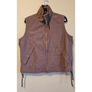 Columbia Women’s Brown Gorpcore Pockets Zip Up Casual Vest Size XL